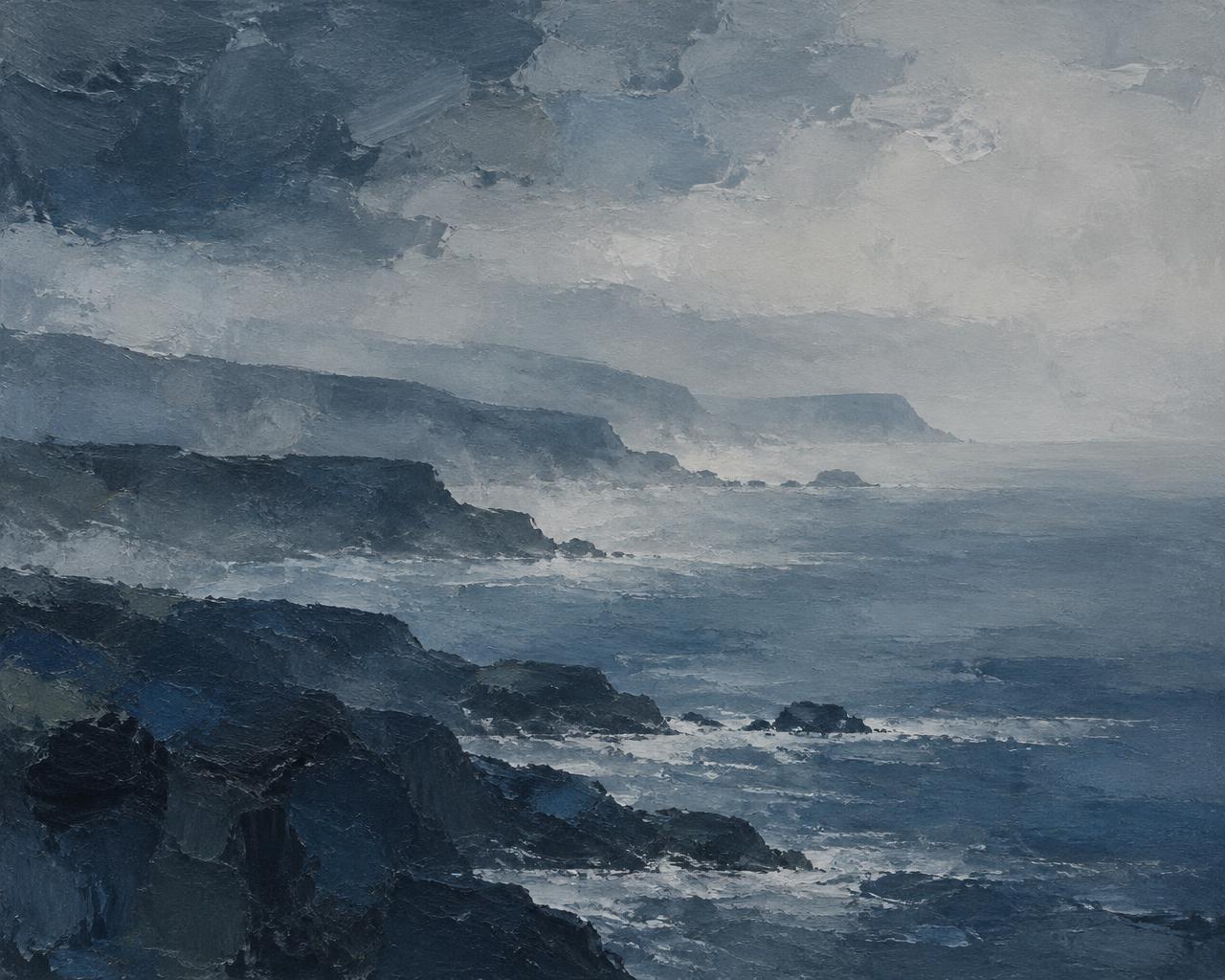 Coastline in Fog